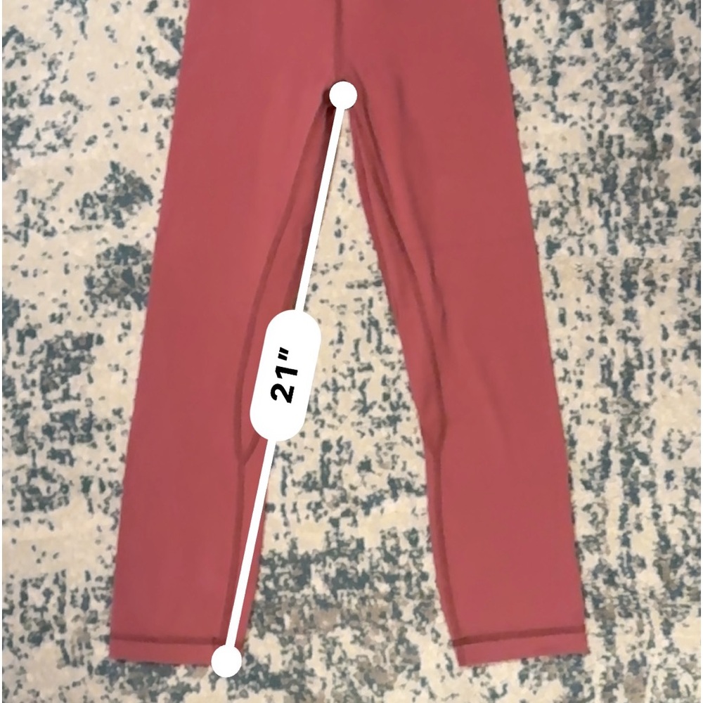 Lululemon High-Rise Wunder Under Full On Luxtreme in Chianti - Size 2 - Picture 9 of 16
